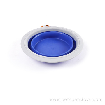 food collapsible pet silicone dog bowl for travel